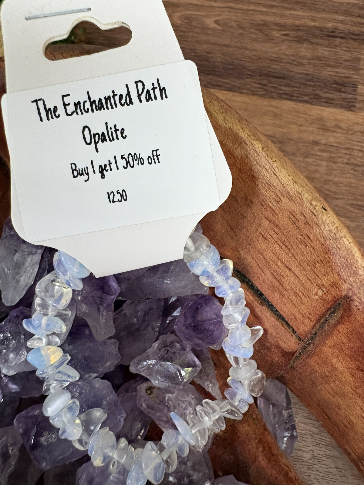 Opalite Chipped Bracelet 8mm
