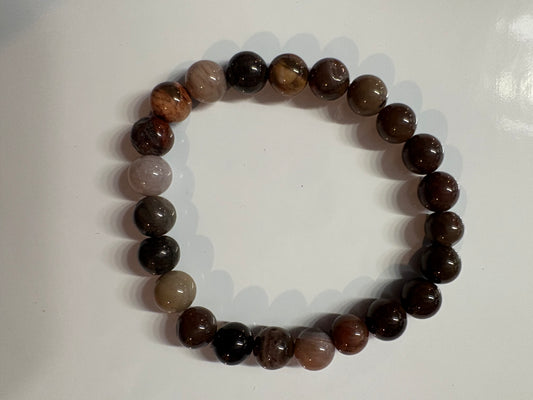Petrified Wood Bracelet – Ancient Wisdom and Grounding