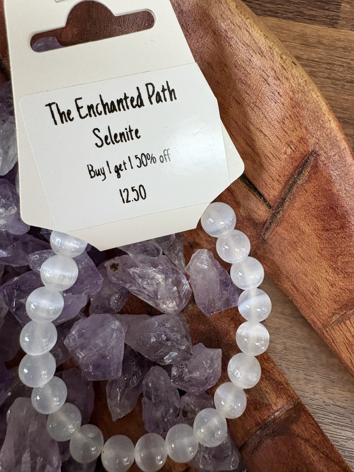 Selenite Bracelet 8mm