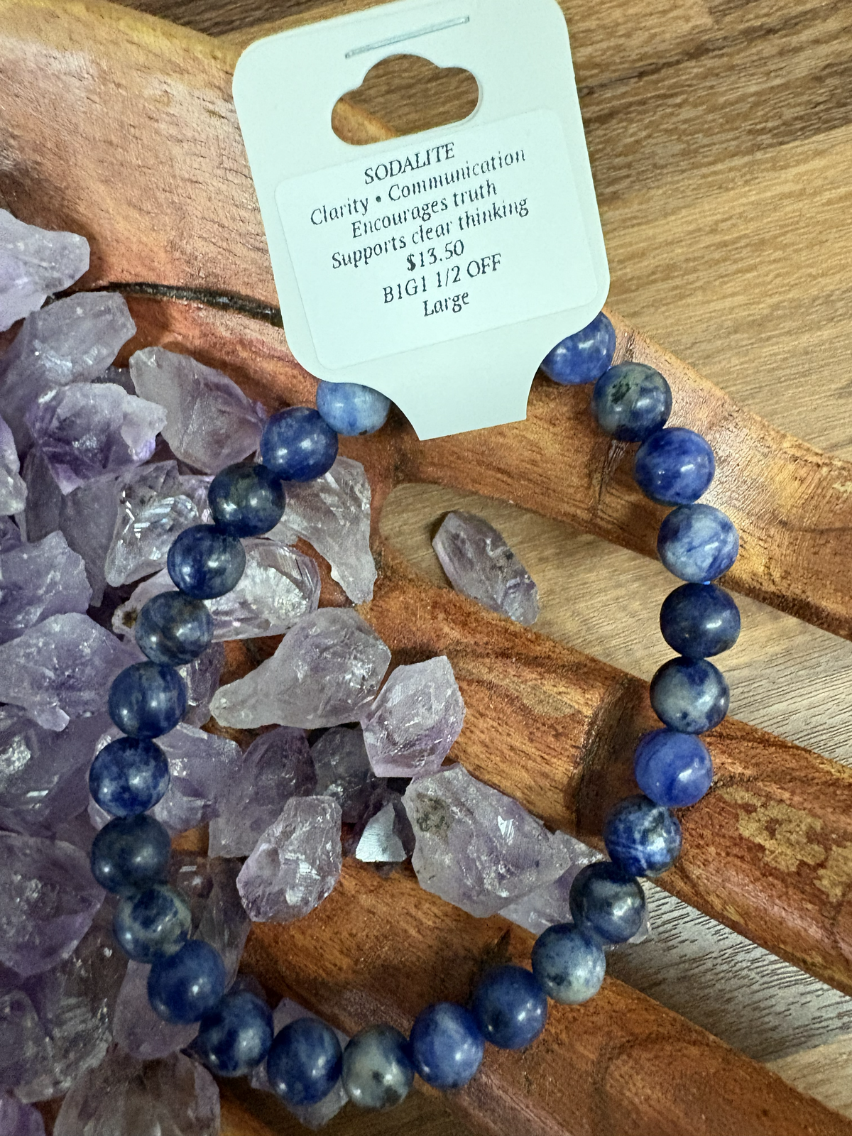 Sodalite Bracelet 8mm Large