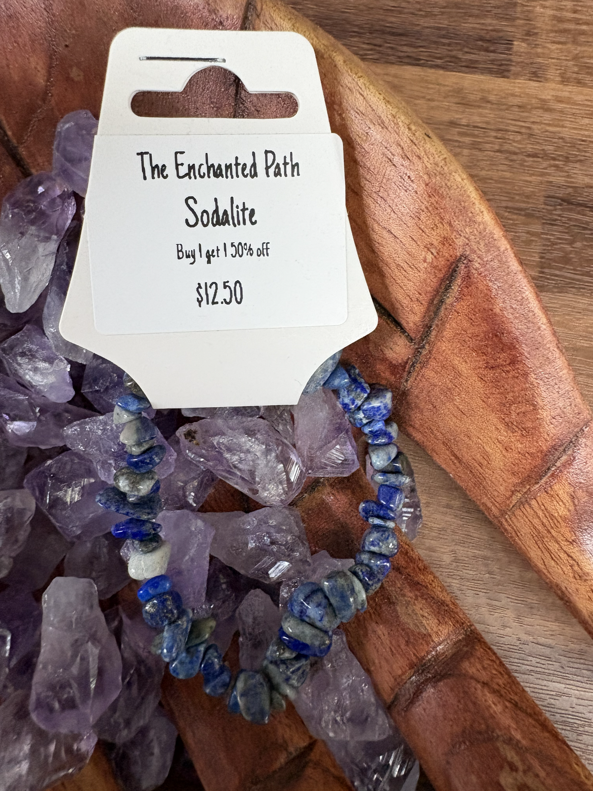 Sodalite Chipped Bracelet