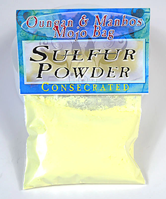 Consecrated Sulfur Powder (Polvillo de Azufre) – 1oz