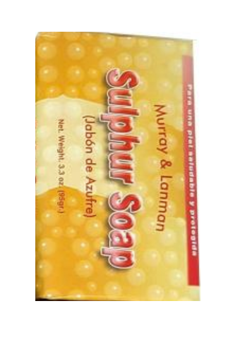 Sulphur Soap (Jabón de Azufre) – 3.3 oz