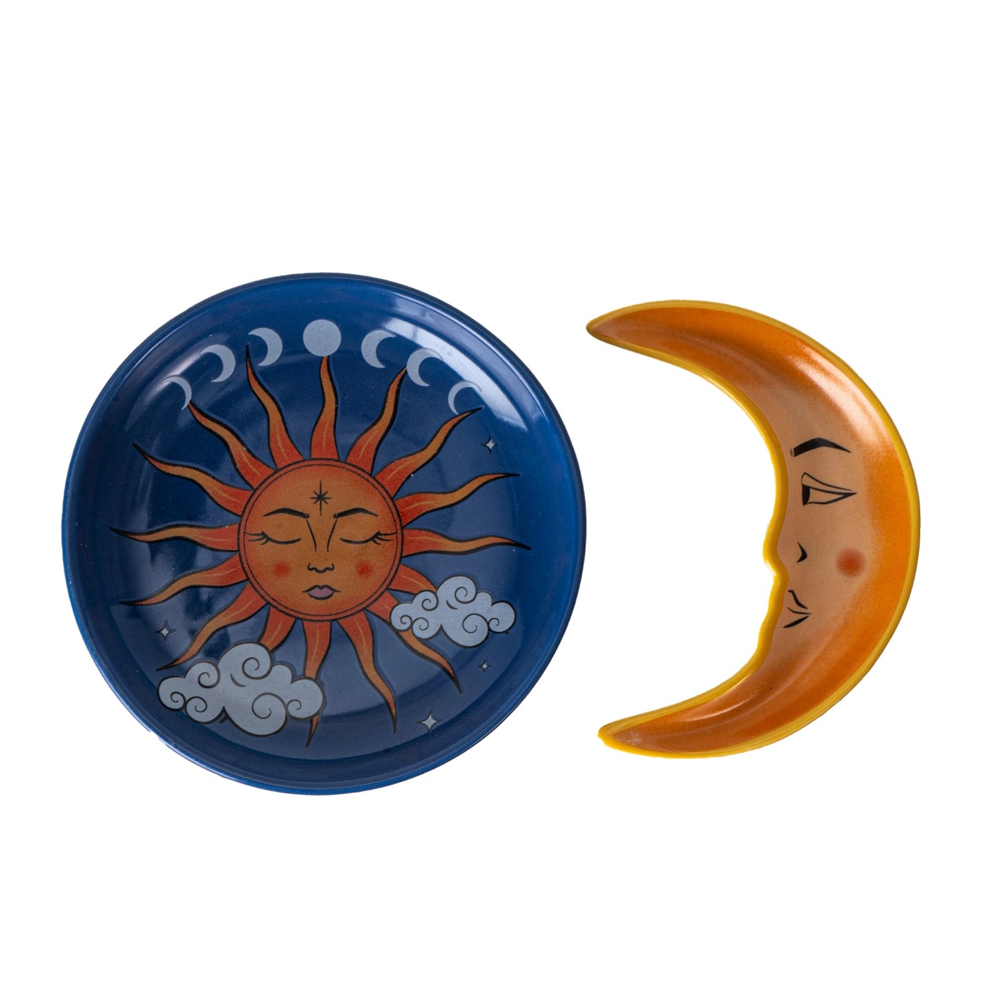 Sun and Moon Stacking Trinket Dish Set