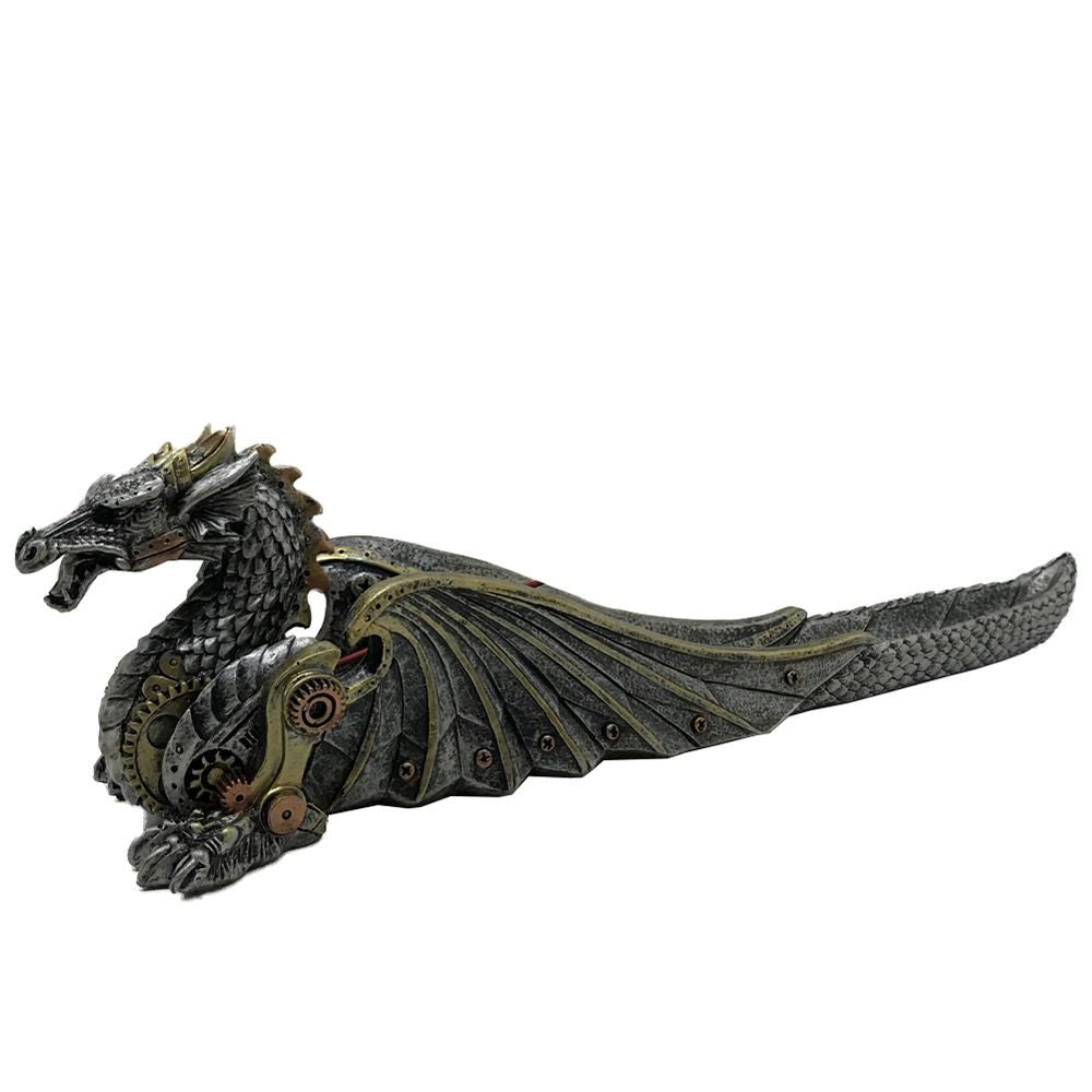 Steampunk Dragon Incense Burner