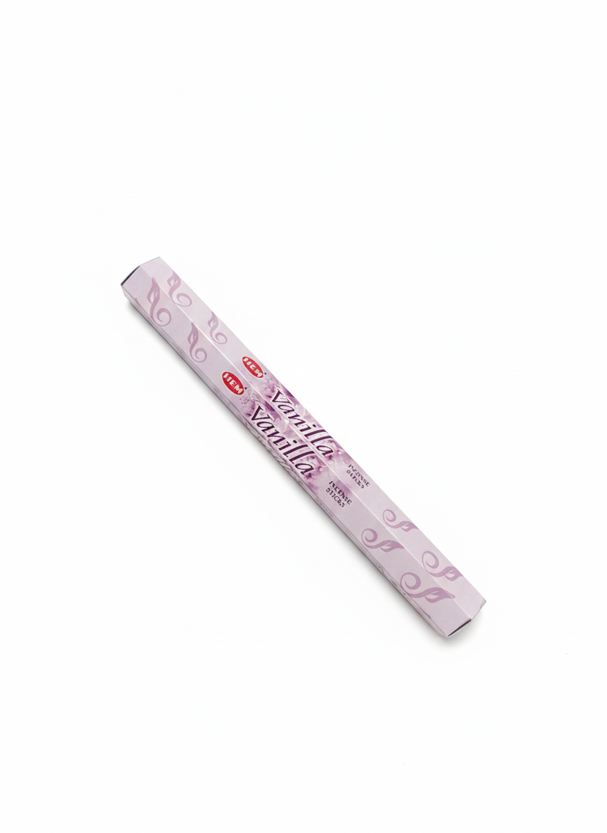 HEM Vanilla incense sticks.